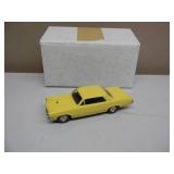 MOTOR CITY 1/43 SCALE - 1965 PONTIAC GTO - MC#3 - IN BOX! & COA! - AWESOME! - GREAT PIECE! - SEE PICTURES!