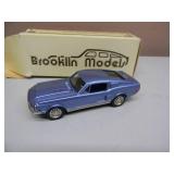 BROOKLIN MODELS 1/43 SCALE - 1968 SHELBY MUSTANG G.T. 500 - BRK 24 - IN BOX! - GREAT PIECE! - SEE PICTURES!