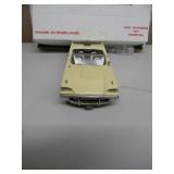 A & S MODELMAKERS 1/43 SCALE - 1958 FORD THUNDERBIRD CONVERTIBLE - IN BOX! - AWESOME!!!!! - GREAT PIECE! - SEE PICTURES!