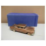 CONQUEST MODELS 1/43 SCALE - 1957 BUICK ROADMASTER 75 4 DOOR RIVIERA HARDTOP - IN BOX! - AWESOME!!!!! - GREAT PIECE! - SEE PICTURES!