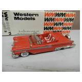 WESTERN MODELS 1/43 SCALE - 1959 FORD GALAXIE SKYLINER CONVERTIBLE - IN BOX! - AWESOME!!!!! - GREAT PIECE! - SEE PICTURES!