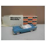 WESTERN MODELS 1/43 SCALE - 1957 CHEVROLET BEL AIR CONVERTIBLE - IN BOX! - AWESOME!!!!! - GREAT PIECE! - SEE PICTURES!