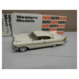WESTERN MODELS 1/43 SCALE - 1958 PLYMOUTH FURY CONVERTIBLE - IN BOX! - AWESOME!!!!! - GREAT PIECE! - SEE PICTURES!