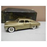 BROOKLIN MODELS 1/43 SCALE - 1948 TUCKER TORPEDO - IN BOX! - AWESOME! - GREAT PIECE! - SEE PICTURES!