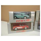 RETRO VITESSE 1/43 SCALE - CHEVROLET CORVETTE COLLECTION - IN BOX! - AWESOME! - GREAT PIECES! - SEE PICTURES!
