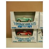 VINTAGE VEHICLES 1/43 SCALE - 1960 CHEVROLET CORVETTE COLLECTION - IN BOX! - AWESOME! - GREAT PIECES! - SEE PICTURES!