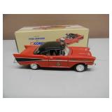 CORGI CLASSICS LIMITED EDITION 1/43 SCALE - CHEVROLET BEL AIR CHICAGO FIRE CHIEF - IN BOX! - #97389 - AWESOME! - GREAT PIECES! - SEE PICTURES!