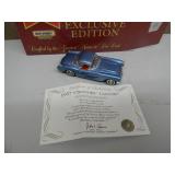 MATCHBOX COLLECTORS EXCLUSIVES EDITION 1/43 SCALE - 1957 CHEVROLET CORVETTE - IN BOX! - WITH COA! - AWESOME! - GREAT PIECES! - SEE PICTURES!