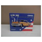 CORGI 1/43 SCALE - 1957 CHEVROLET BEL AIR 50 MILLIONTH CHEVROLET - IN BOX! - #96750 - AWESOME! - GREAT PIECE! - SEE PICTURES!