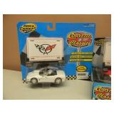 ROAD CHAMPS CORVETTE CLASSICS LIMITED EDITION 1/43 SCALE - 1997 & 98 CHEVROLET CORVETTES - IN BOX! - AWESOME! - GREAT PIECES! - SEE PICTURES!