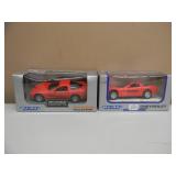 WELLY 1/38 SCALE - CHEVROLET CORVETTES - IN BOX! - AWESOME! - GREAT PIECES! - SEE PICTURES!