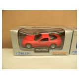 WELLY 1/38 SCALE - CHEVROLET CORVETTES - IN BOX! - AWESOME! - GREAT PIECES! - SEE PICTURES!