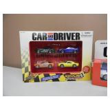 ROAD CHAMPS CAR AND DRIVER - 1/43 SCALE CLASSIC DUELS & 2 SETS SHOCK RACERS - IN BOX! - NICE! - SEE PICTURES!