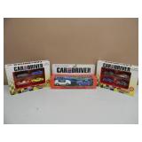 ROAD CHAMPS CAR AND DRIVER - 1/43 SCALE CLASSIC DUELS & 2 SETS SHOCK RACERS - IN BOX! - NICE! - SEE PICTURES!