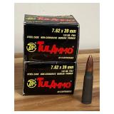 (2) Boxes Of TulAmmo 7.62x39mm