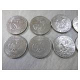 (CNTR) 10 Ike Dollar Coins Mix of 1...