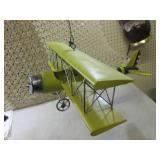 (C-3) Metal Airplane Decor with Han...