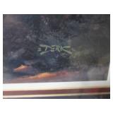(RMC) Large Framed Derk Hansen "Aut...