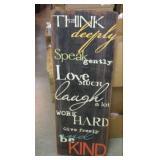(FS) Large Wall Decor 15" x 41 1/2"...