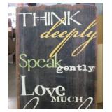 (FS) Large Wall Decor 15" x 41 1/2"...