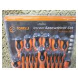 (E-1) Torelli 39pc Screwdriver Set ...