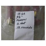 (RMDR) 12 Rounds Federal 12 GA 2 Sh...