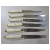 (CNTR) Set of 6 Vintage Knives Shar...