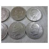 (CNTR) 10 Ike Dollar Coins Mix of 1...