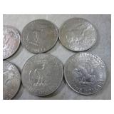 (CNTR) 10 Ike Dollar Coins Mix of 1...