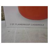 (F-0) Parini 2 Qt Flameproof Casser...