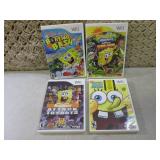 (EC1) Wii Sponge Bob Games...