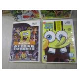 (EC1) Wii Sponge Bob Games...