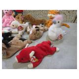 (F-0) Assorted TY Beanie Babies...