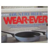 (EW5) Country Blue Wear-Ever 7pc Al...