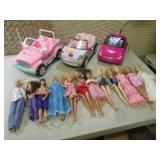 (A-2) Assorted Barbie Dolls Etc and...