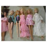 (A-2) Assorted Barbie Dolls Etc and...