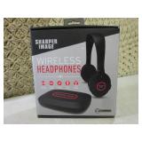 (F-0) Sharper Image Wireless Headph...