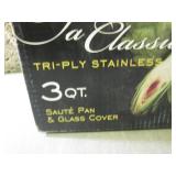 (EW5) 3 Qt Tri-Ply Stainless Saute ...