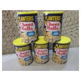 (B-3) 5 Cans Planters White Cheddar...