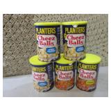 (B-3) 5 Cans Assorted Planters Chee...