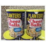 (B-3) 5 Cans Assorted Planters Chee...