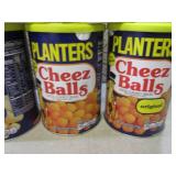 (B-3) 5 Cans Assorted Planters Chee...