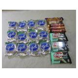 (B-1) 20 Assorted Candy Bars Etc Pa...