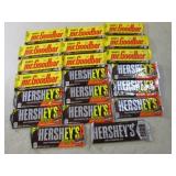 (B-1) 20 Assorted Hersheys Candy Ba...