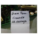 (RMDR) 6mm Rem 11 Rounds / 22 Casin...