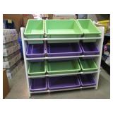 (FS) Battat 12-Bin Toy Shelf Storag...