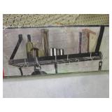 (D-1) Professional Gourmet Pot Rack...