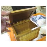 (CLR) Tote with Lid Full of Misc...