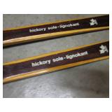 (RMDR) Pair of Vintage Wood Snow Sk...