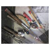 (CLR) Lot of Assorted Fishing Rods ...